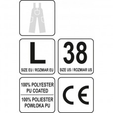 Salopeta impermeabila masura L Yato YT-80962..